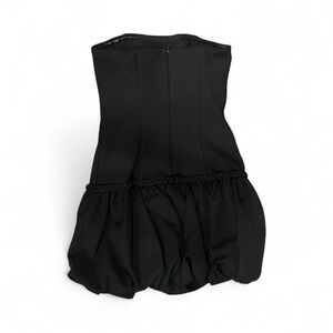 Elegant Black Strapless Dress